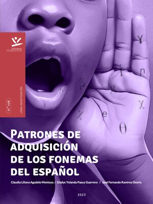 cover image of Patrones de adquisición de los fonemas del español